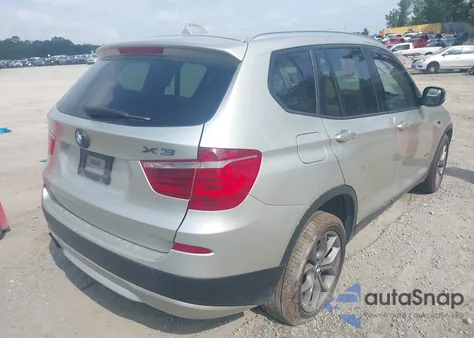 2012 BMW X3 xDrive35I из США, поврежденный, VIN 5UXWX7C5XCL737410